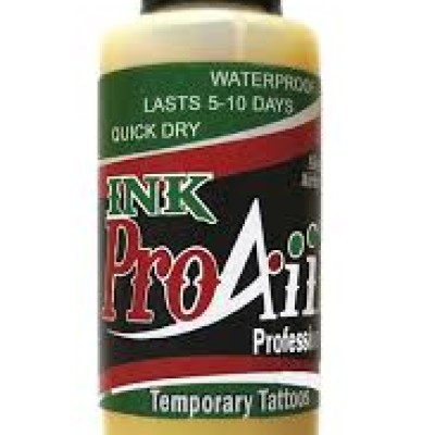 ProAiir Temp Tattoo Ink Metallic Gold 2OZ ProAiir Temp Tattoo Ink Metallic Gold 2OZ